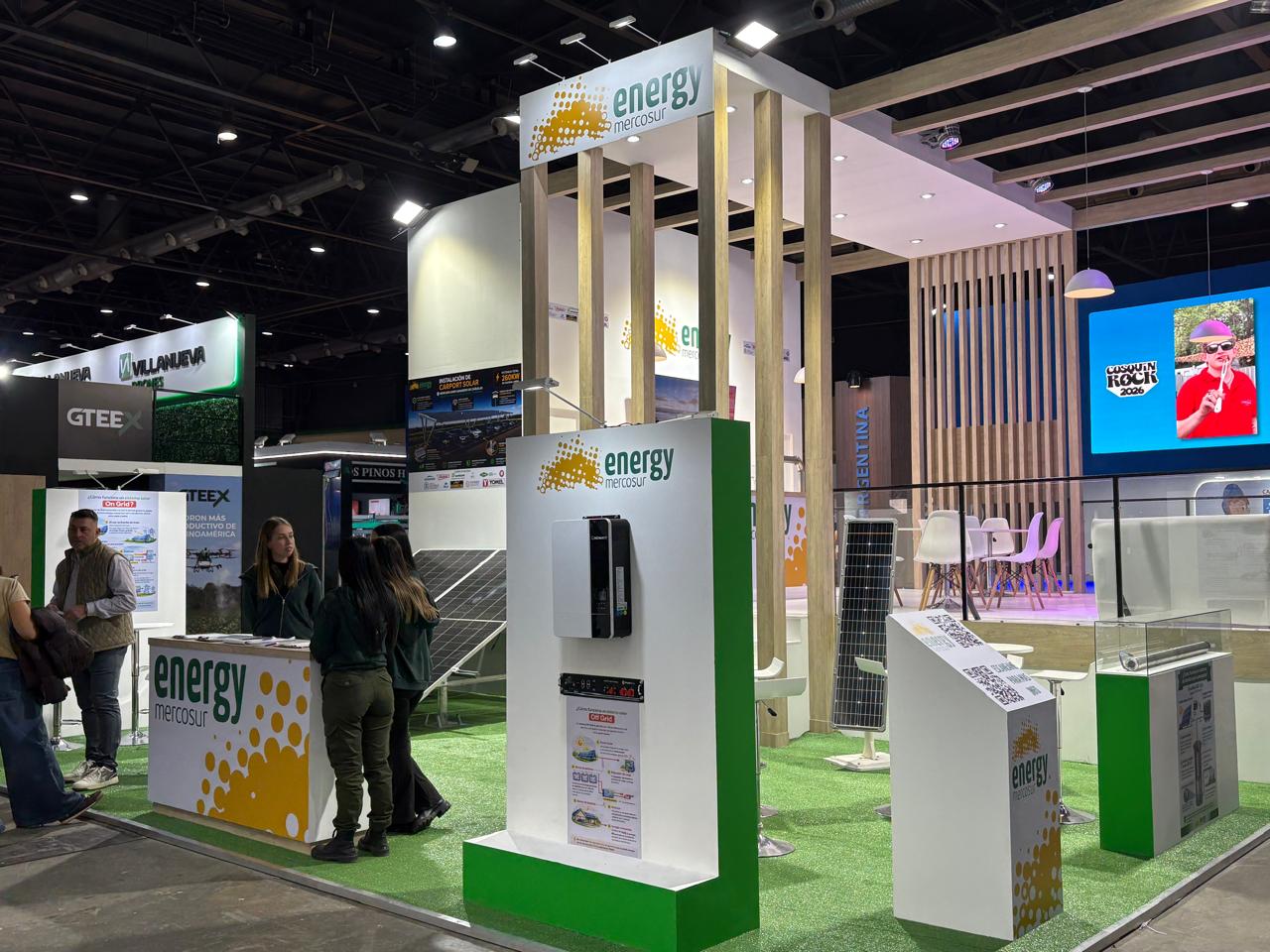 Stand de Energy Mercosur en la Exposición Rural de Buenos Aires